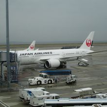 国内線の駐機場