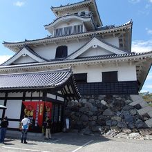 復元された長浜城