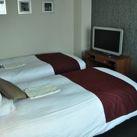部屋は広めのツインルーム