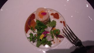 ハルカスからの景色が楽しめる５７階のレストラン