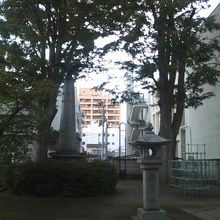 日影門緑地の様子