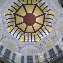 南口のドーム内上部。見上げたらきれいだったので。