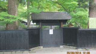 中級武士の武家屋敷です。