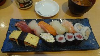 銀座でお安い寿司ランチを食べたければお奨め。