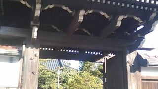 北山寺院群の全体の雰囲気を代表している通りです