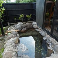 客室に付いている露天風呂