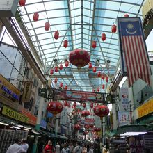 沢山のお店が並んでいます