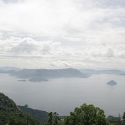 弥山展望台からの絶景を。