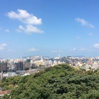 テラスより市内風景