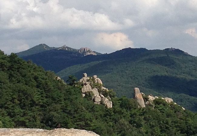 金井山城への玄関