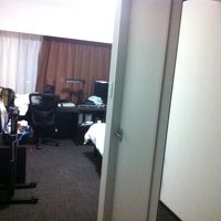 テーブルで仕事もできます。