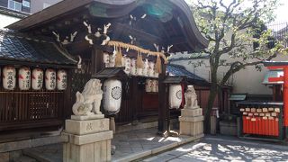 ひっそりとしていました。