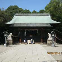 本殿の姿です。