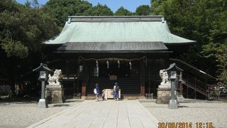 宇都宮市のシンボルの神社です。