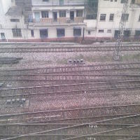 部屋の窓からの景色