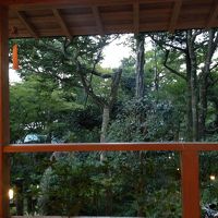 フロント前喫煙所から