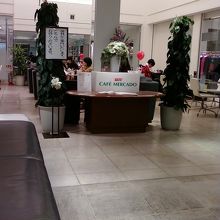 空間もあるのに、ちょっと落ち着きません。