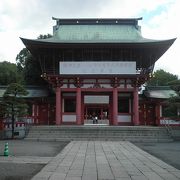 静かな神社です