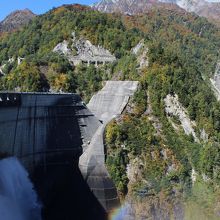 新展望広場は立ち入り禁止だったので、広場に下りる階段の前から