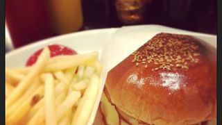 表参道ヒルズのハンバーガー屋さん！