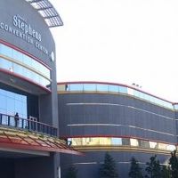 ホテルの目の前のコンベンションセンター