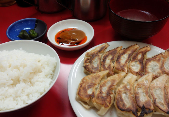 餃子定食600円