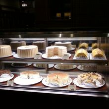 見事なケーキたち。