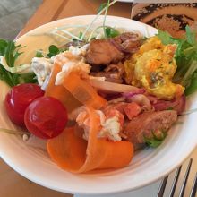 先ずは野菜から…