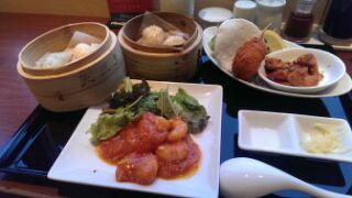 ボリューム満点の中華