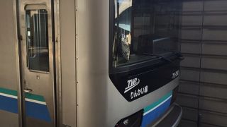 新木場方が空いてます。　【りんかい線】