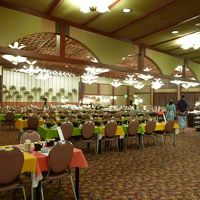 朝食、夕食場所