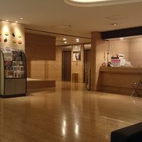 綺麗で広々したロビー