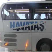 タクシム広場のバス乗り場