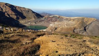 刈田岳山頂へ