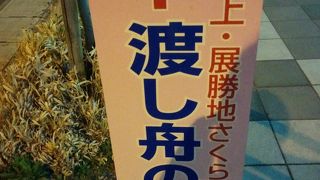 北上駅至近、立地が良い桜の名所