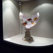 アールヌーボーが花開いたガレの作品が鑑賞できます