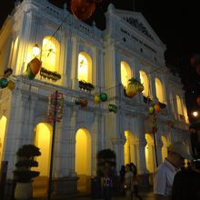 ライトアップが素敵です