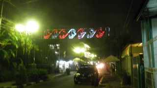 ジャカルタの安宿街