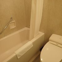 少し広めのバスタブ。