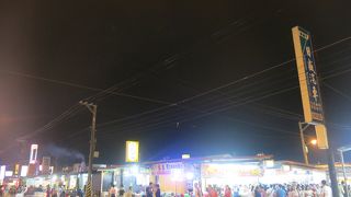 花蓮最大の夜市