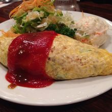 オムライス。やっぱり美味しい！