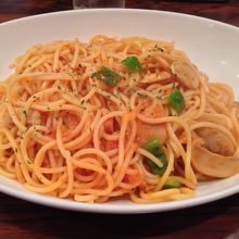 ナポリタン。少しパンチが……