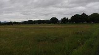 今では、野原になっていて、昔、ここに平城京が有ったとは思えない、そんな場所です。