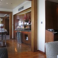 クラブラウンジでチェックインです