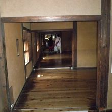 宇土櫓内部、加藤清正築城以来の建物です