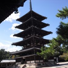 法隆寺の五重塔