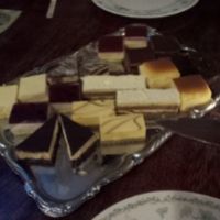 夕食のケーキバイキングです