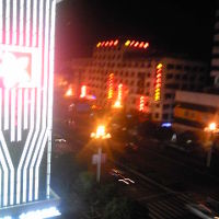 部屋の窓からの景色