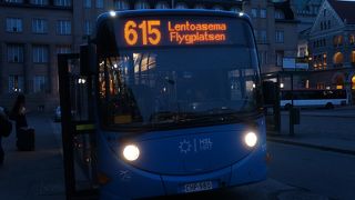 市バスとフィンエアーバスの２種類