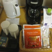 レギュラーコーヒーも楽しめます